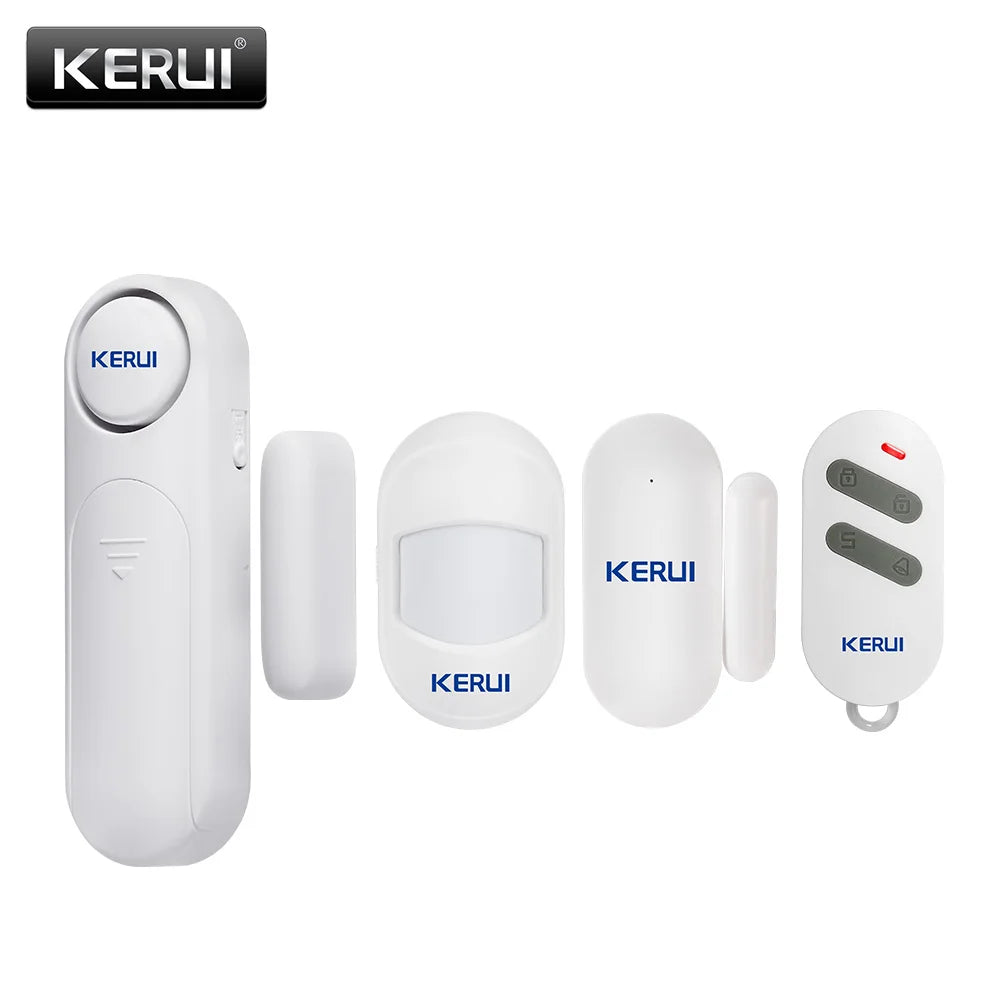 KERUI D121 Wireless Door Window Magnetic Sensor Alarm 120dB Anti-theft 300ft Remote Control Detectors Home Security Alarm System