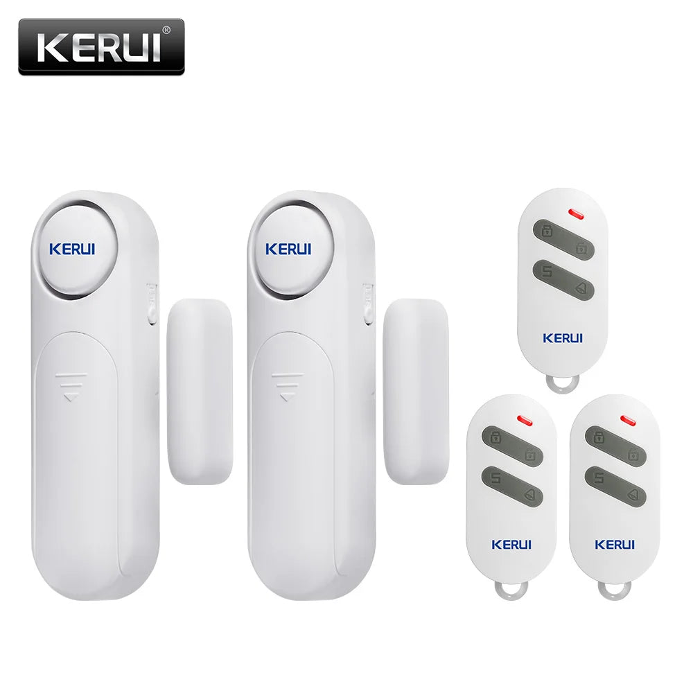 KERUI D121 Wireless Door Window Magnetic Sensor Alarm 120dB Anti-theft 300ft Remote Control Detectors Home Security Alarm System