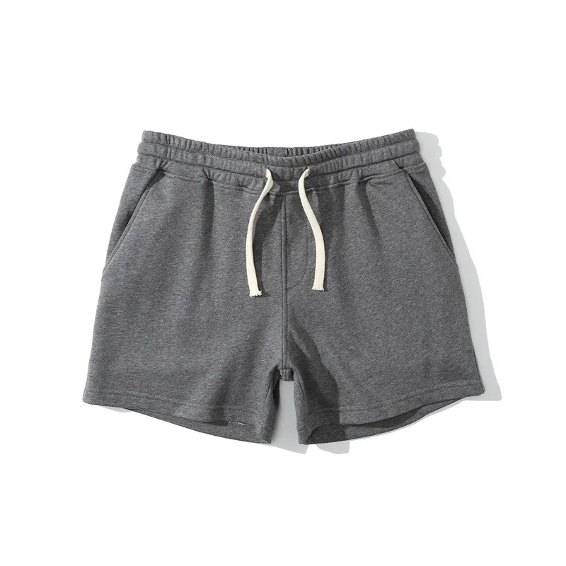 Summer Casual Shorts Men Breathable 100% Cotton Beach Shorts Comfortable Fitness Basketball Sports Short Pants Male Bermudas