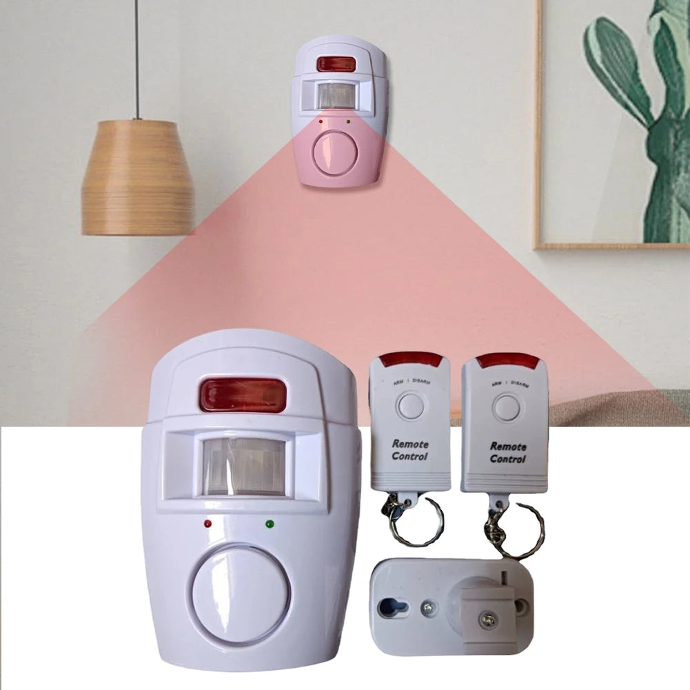 Wireless Motion Sensor Alarm Home Security Device Battery-powered PIR Alert Infrared Sensor Alarm For Door Shed Garage Caravan