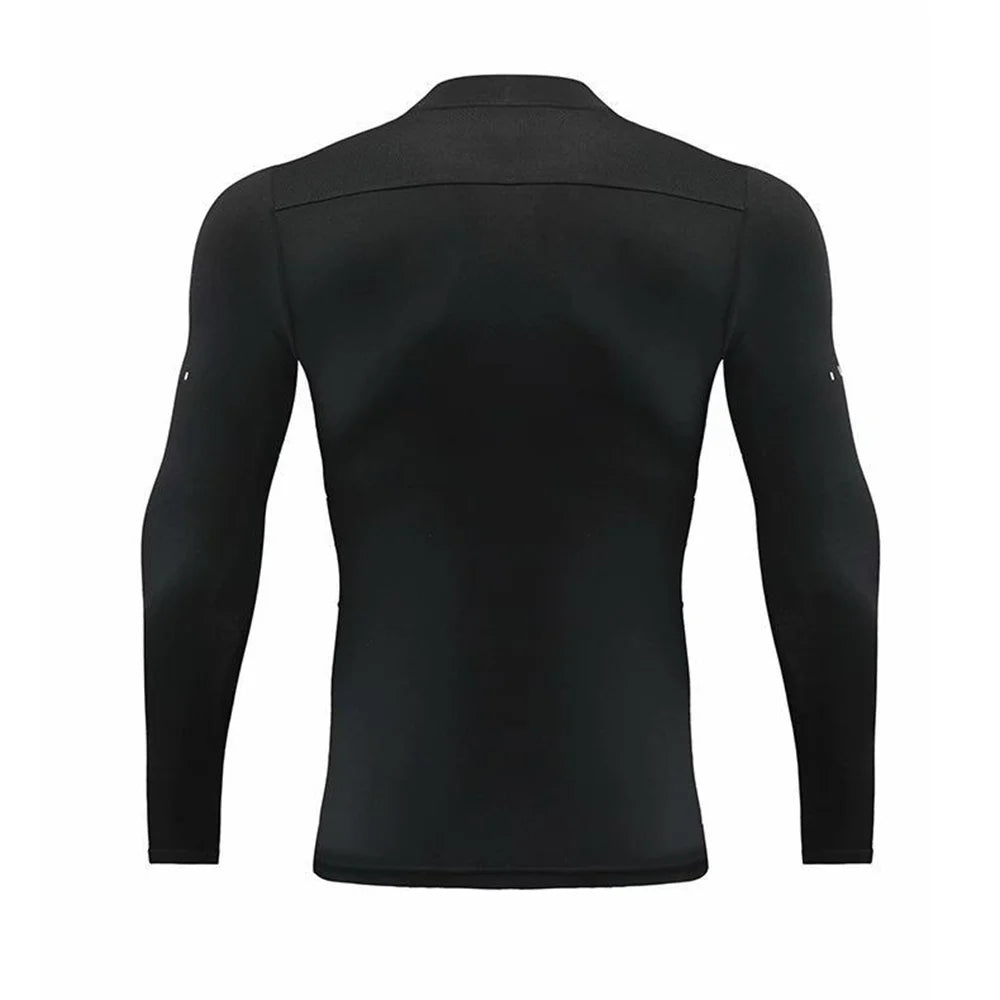 Compression Shirts Men Athletic Long Sleeve T Sirt Man Workout T Shirt UV Sun Protection Outdoor Active Top