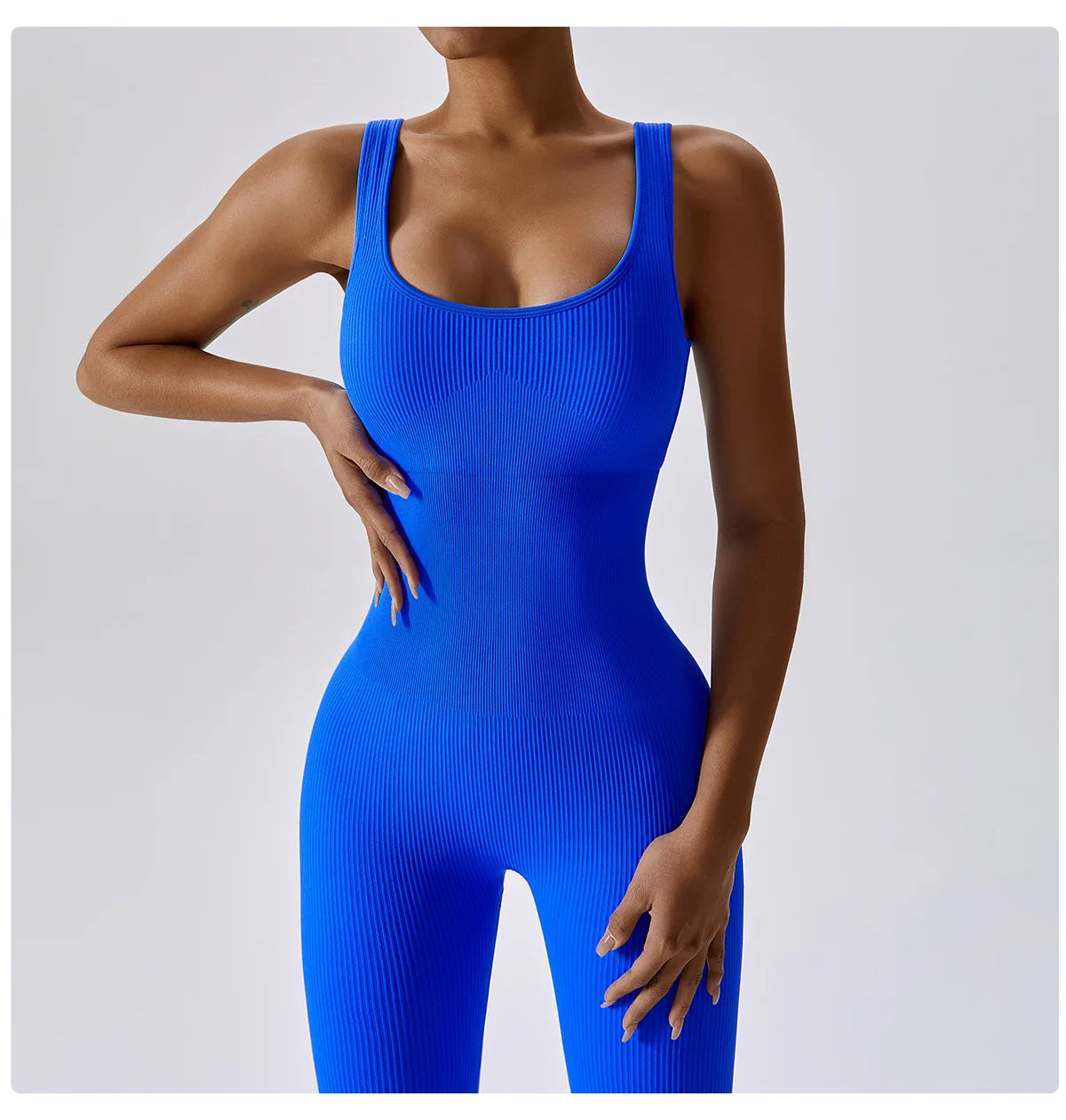 Spring Seamless One-Piece Yoga Suit Dance Belly Tightening Fitness Workout Set Stretch Bodysuit Gym Clothes Push Up Sportswear