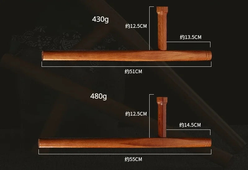 Qinggang Wood A Martial Art Both Crutches Duckweed Turn T Type Kidnapper T-shaped Stick East Stick Weapon Arms Send Backpack