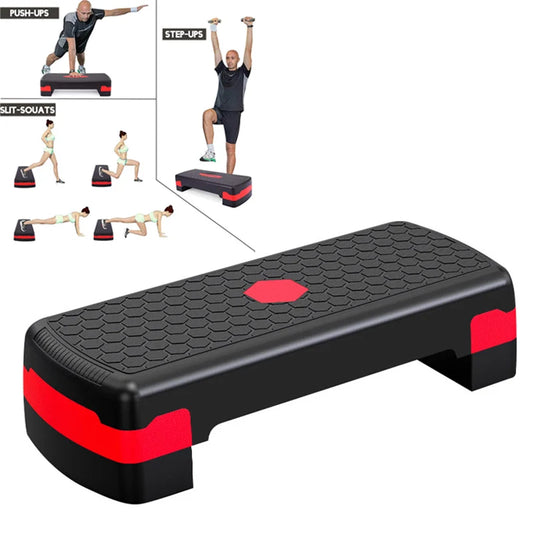 Non-slip Yoga Pedal Adjustable Aerobic Stepper Sports Balance Step Gym Workout Rhythmic Pedal Home Fitness Equipment XA160L