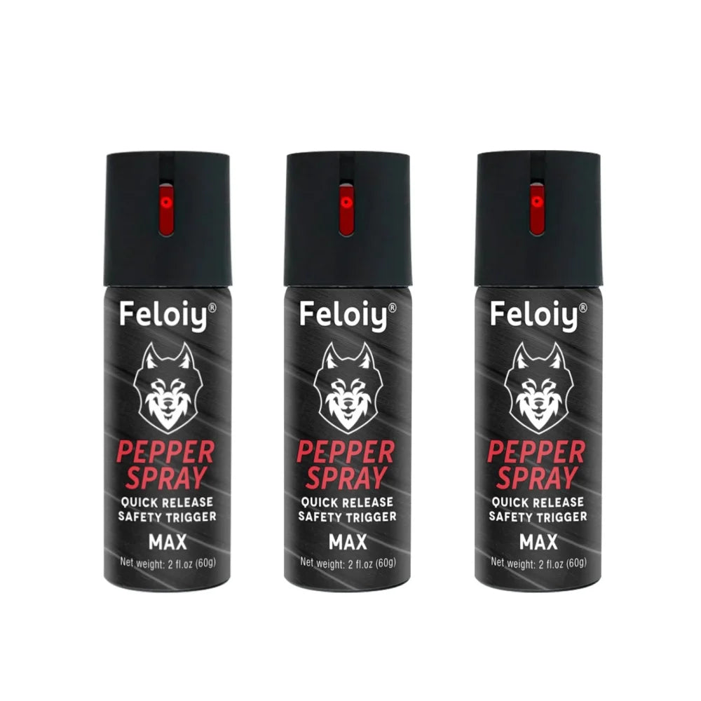 60ml Self Defense Pepper Spray Self Defense, Personal Defense Spray, Reusable Unisex