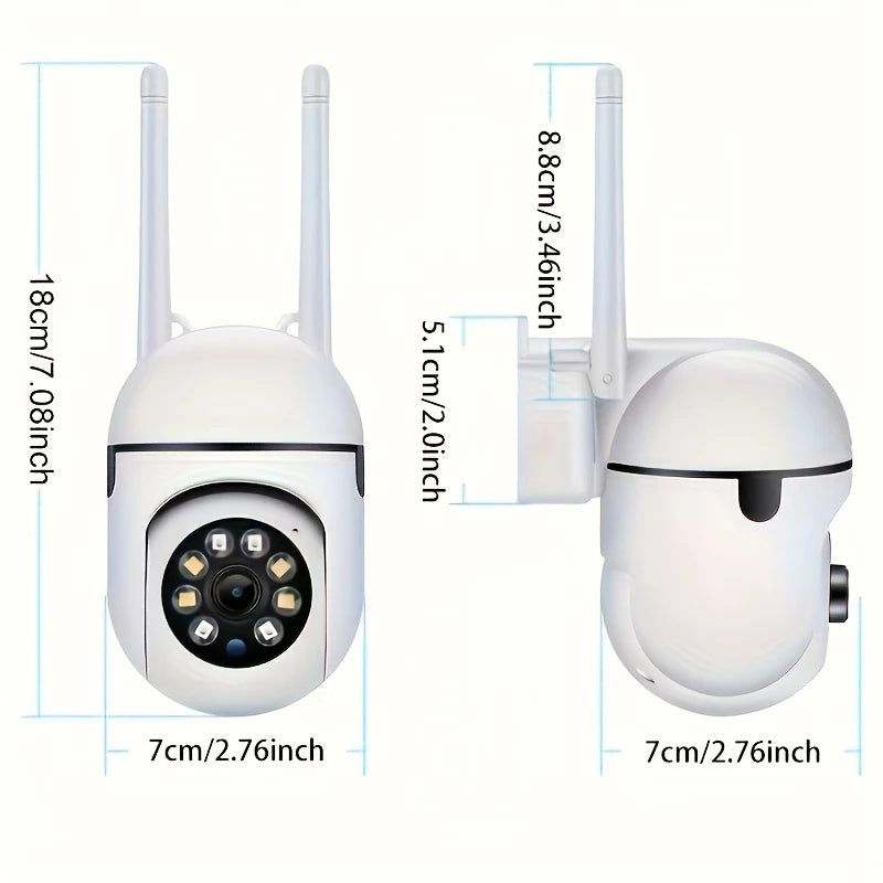 4PC Boykeep Wireless WiFi Security Camera,Ease Life APP,1080P,Color Night Vision,2-Way Audio,360 Pan/Tilt/Zoom,Motion Tracking