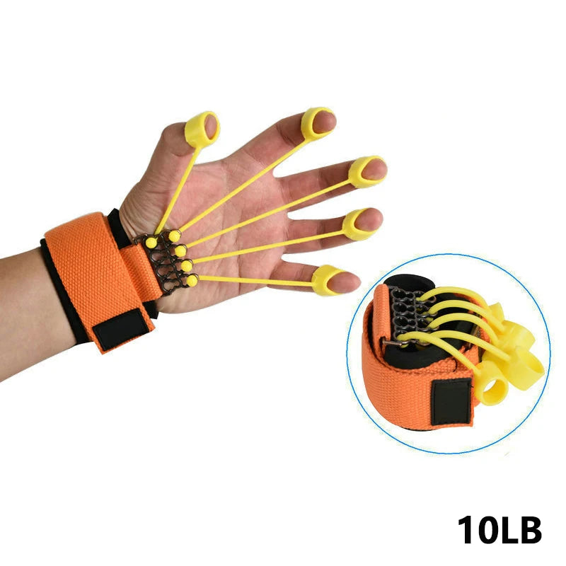 Forearm Trainer Finger Trainers Exercise for Hand Grips Gripster Arm Trainer Hand Grip Strengthener Training Strengthens Fingers