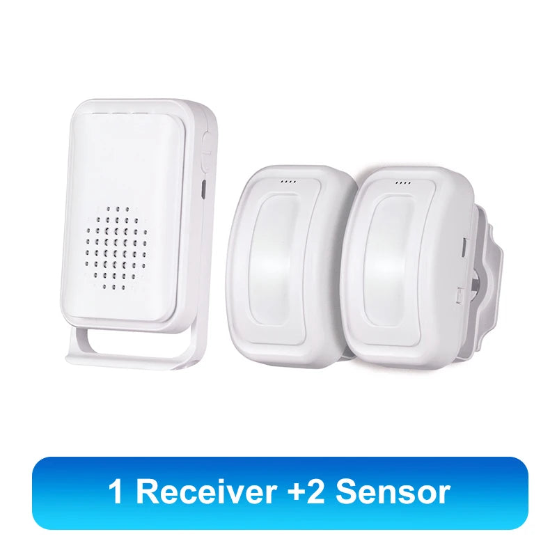 Split Induction Doorbell Intelligent Welcome Wireless Door Bell PIR Sensor 36 Chime Ringtone Distinction Prompt Alarm Sensor