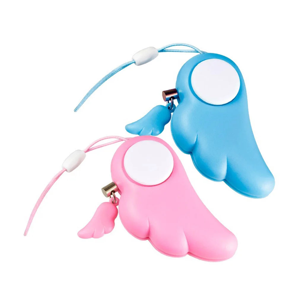 Self Defense Alarm 90dB Girl Women Security Protect Alert Personal Safety Scream Loud Keychain Emergency Alarm For Child Elder