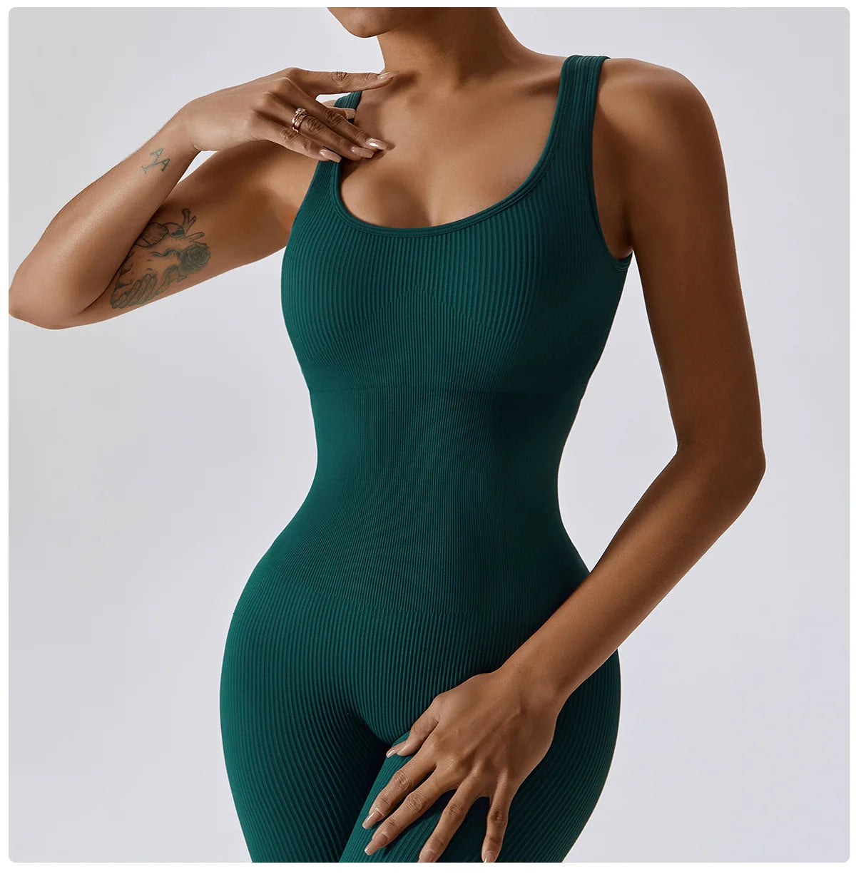 Spring Seamless One-Piece Yoga Suit Dance Belly Tightening Fitness Workout Set Stretch Bodysuit Gym Clothes Push Up Sportswear