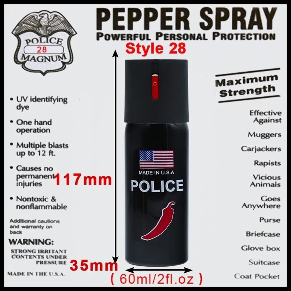 Mini Pepper Spray for Women Outdoor Self-defense Portable for Camping and Hiking