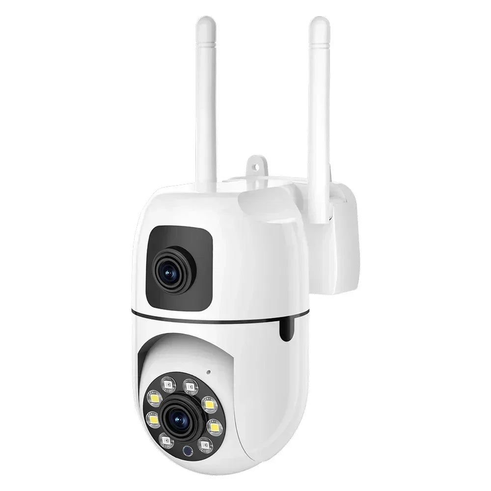 4K 8MP WiFi Surveillance Cameras Dual Lens IP Camera WiFi Camera Outdoor Security Protection Auto Tracking CCTV PTZ Cam YI IOT