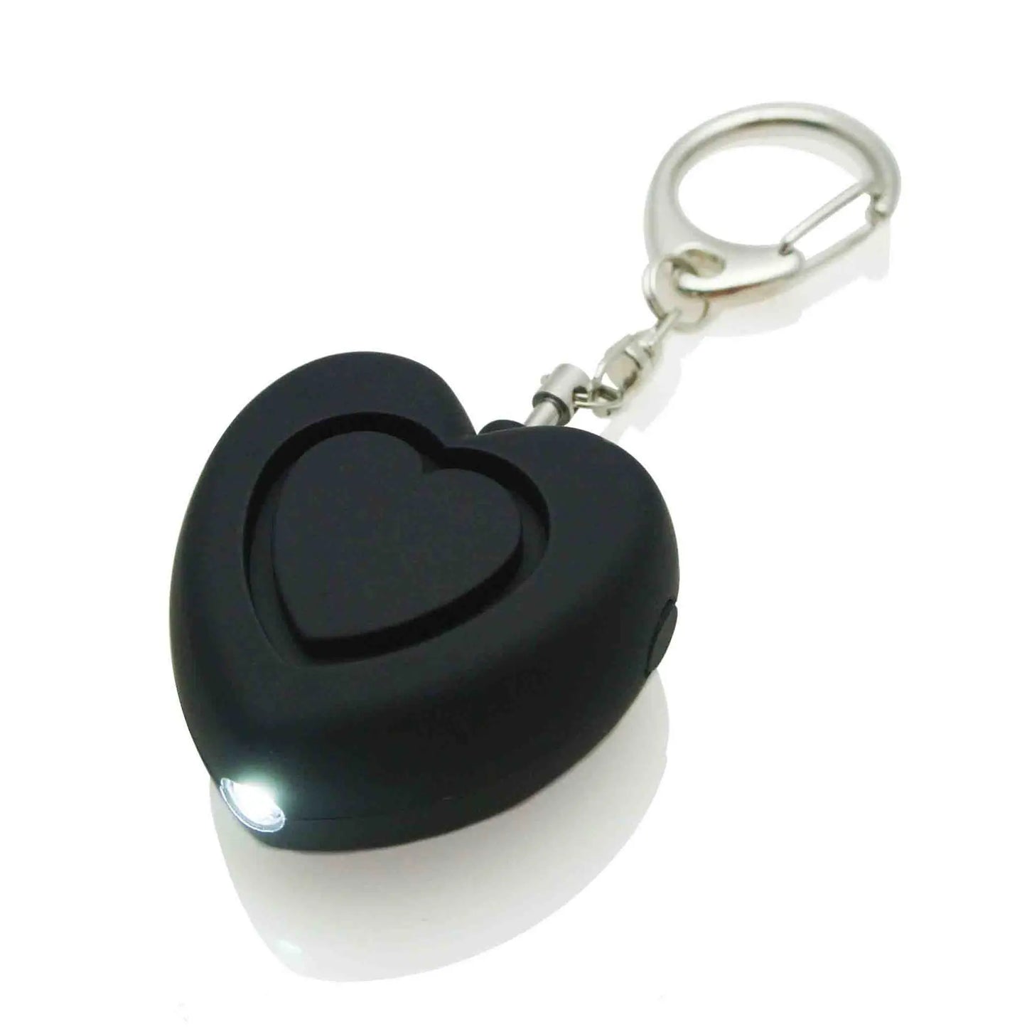 Heart Shaped IndividualSelf Defense Alarm Keychain 125dB Anti-wolf Security Protect Alert Scream Loud Emergency Alarm