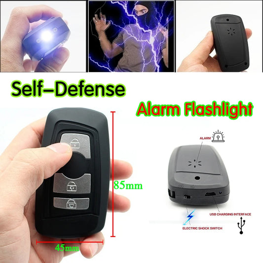 Car Key Stun Gun-carry It with You, Easy To Use, Mini Outdoor Self-defense Pendant