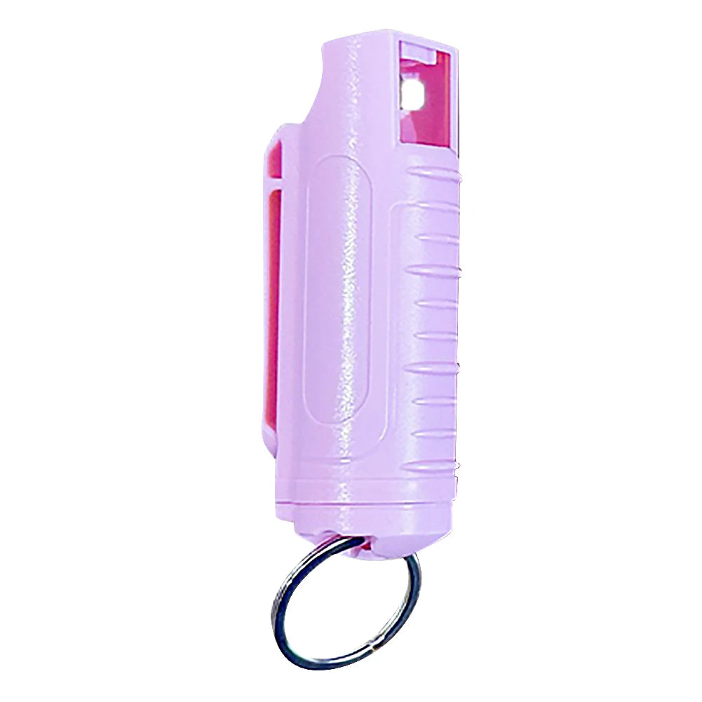 20ml Multipurpose Pepper Spray Keychain Reusable Self-Defense Outdoor Safety Keychains Plastic Personal Defense Spray for Women