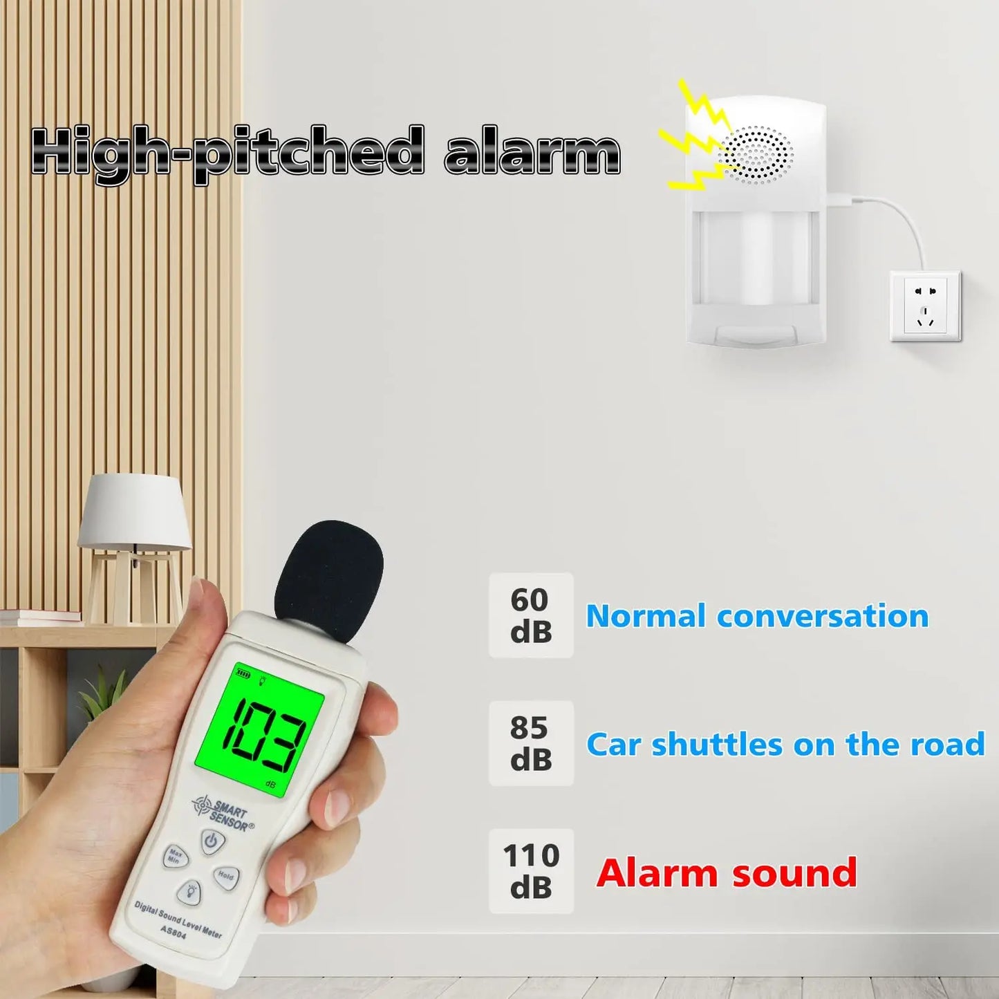 Tuya WiFi Home Burglar Alarm Sensor PIR Infrared Motion Detector 110dB Smart Life APP Security Protection Remote Control Alert