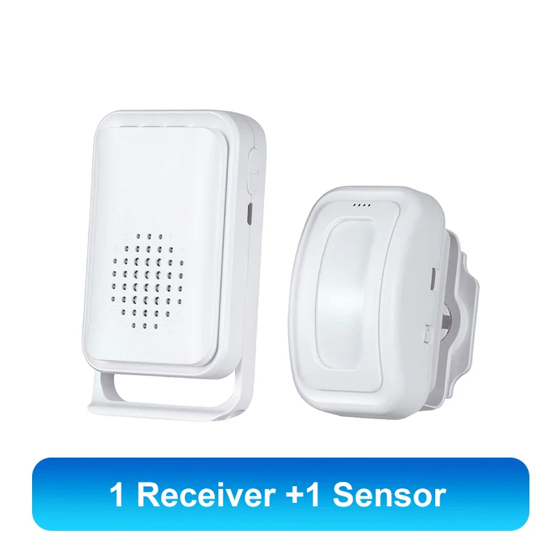 Split Induction Doorbell Intelligent Welcome Wireless Door Bell PIR Sensor 36 Chime Ringtone Distinction Prompt Alarm Sensor