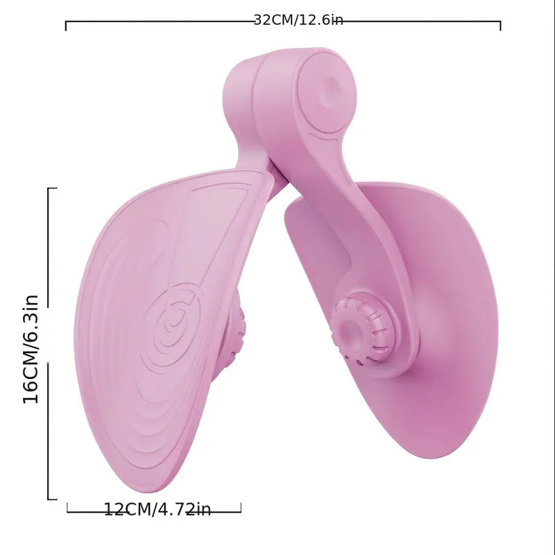 1pc Pelvic Floor Muscle Trainer, Multifunctional Thigh Exerciser, For Postpartum Recovery, Body Shaping, Leg & Butt Training