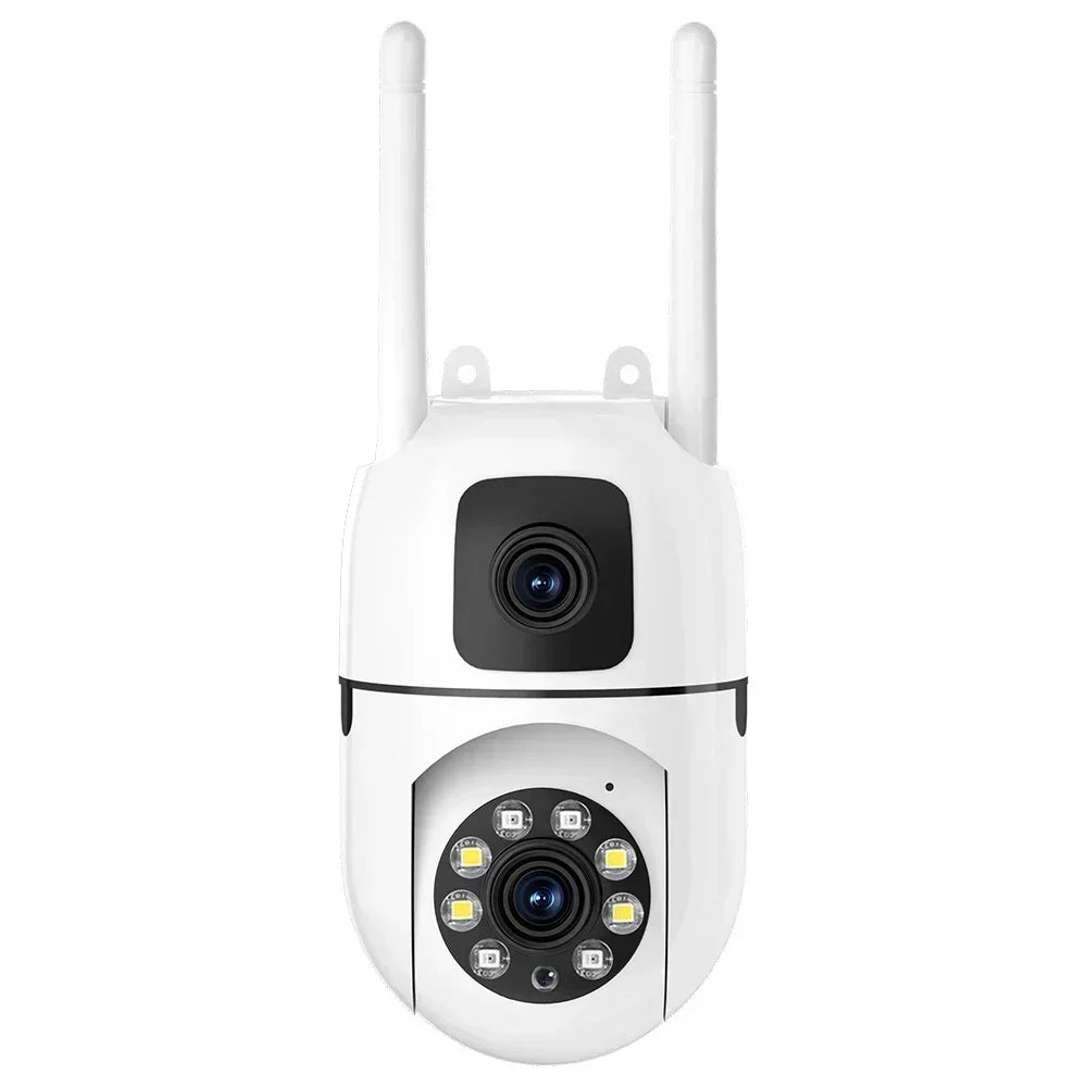 4K 8MP WiFi Camera IP Camera Dual Lens WiFi Surveillance Cameras Outdoor Security Protection Auto Tracking CCTV PTZ Cam YI IOT