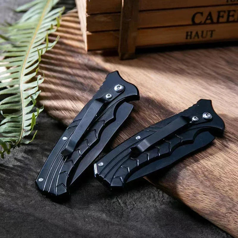 Folding Knife Outdoor Camping Survival Hunting Tactical Knife High-hardness Pocket Knives EDC Multitool Box Cutter Knife