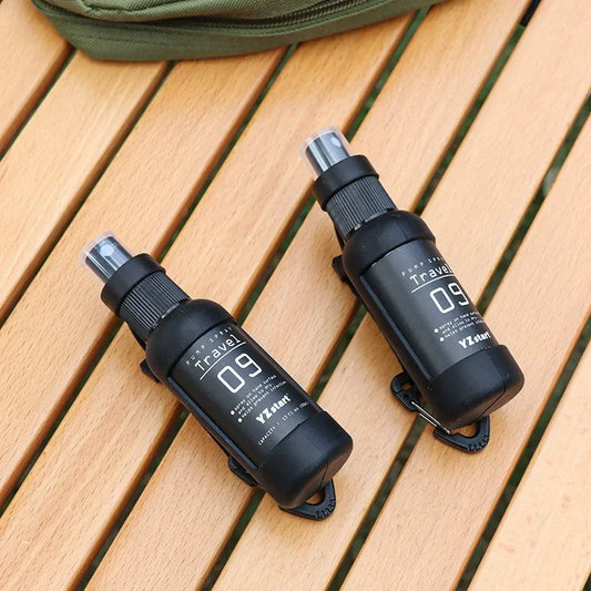 1PC Outdoor Camping Trip Spray Bottle Alcohol Dispenser Bottle Tactical Portable Spray Bottle 50ml Hiking Accessories