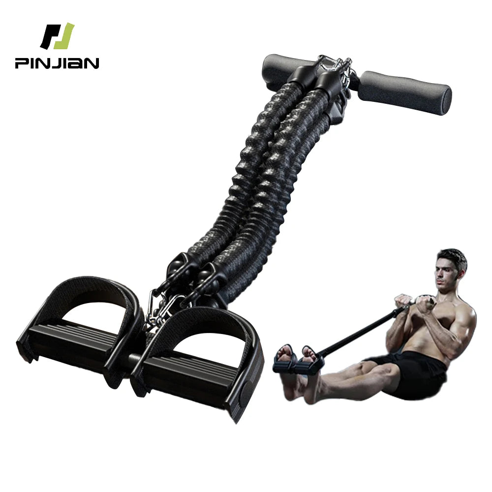 Pedal Tension Rope Puller Exercise At Home Multi-functional Fitness Exercise Resistance Band Men Sports Gym Equipment