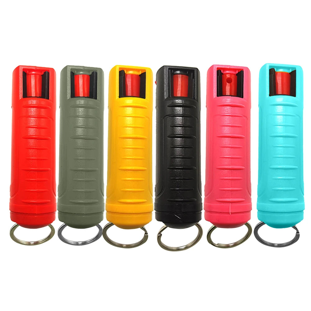 Pepper Spray 20ml Reusable Pepper Spray Empty Bottle Outdoor Emergency Case Mini Portable EDC Safety Protection Self Defense