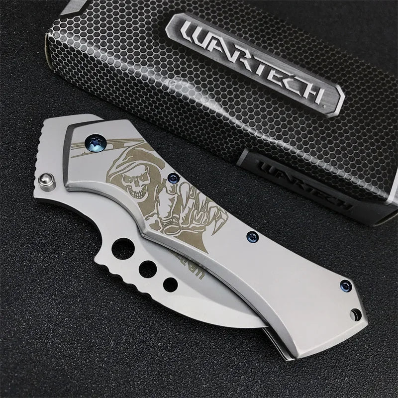 440C steel blade cutting knife portable fruit knife multi-purpose EDC cutting knife portable pocket knife men's gift