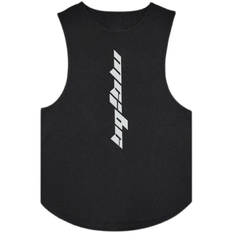 newest Fitness loose men tank top quick drying sleeveless t-shirt fitness clothes basketball training vest men sport undershirt