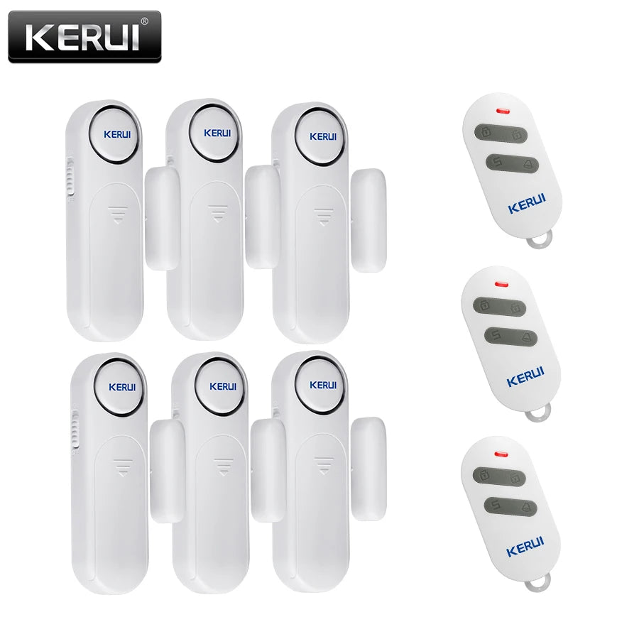 KERUI D121 Wireless Door Window Magnetic Sensor Alarm 120dB Anti-theft 300ft Remote Control Detectors Home Security Alarm System