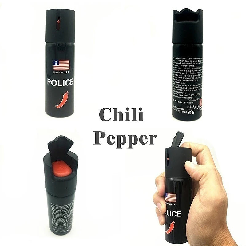 Mini Pepper Spray for Women Outdoor Self-defense Portable for Camping and Hiking