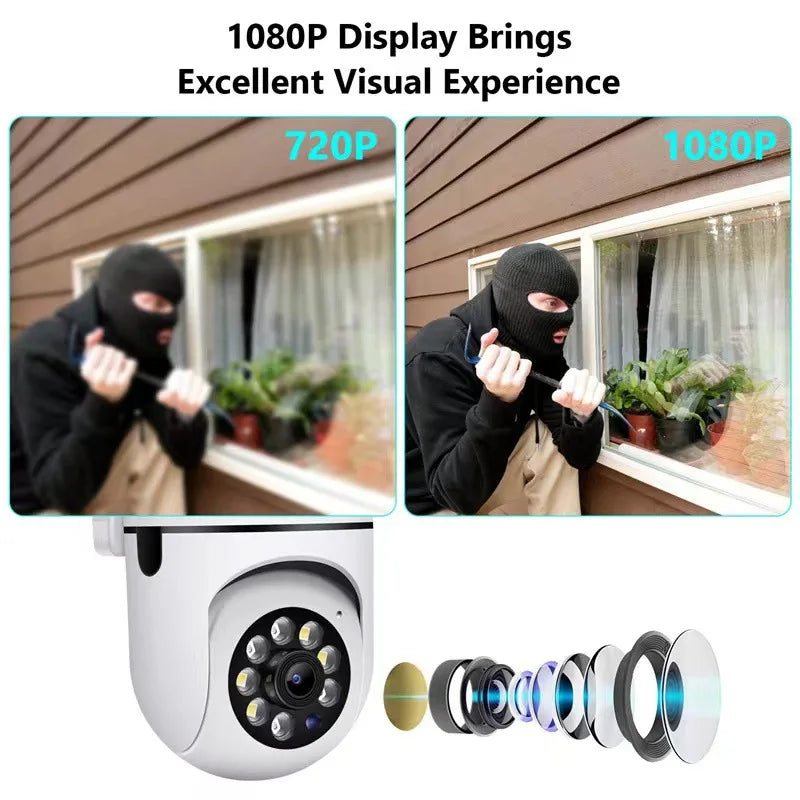 Wifi Camera 1080P HD Security Monitor Camera Smart Home Wireless Camera Night Vision Monitor Video Baby Protection Surveillance