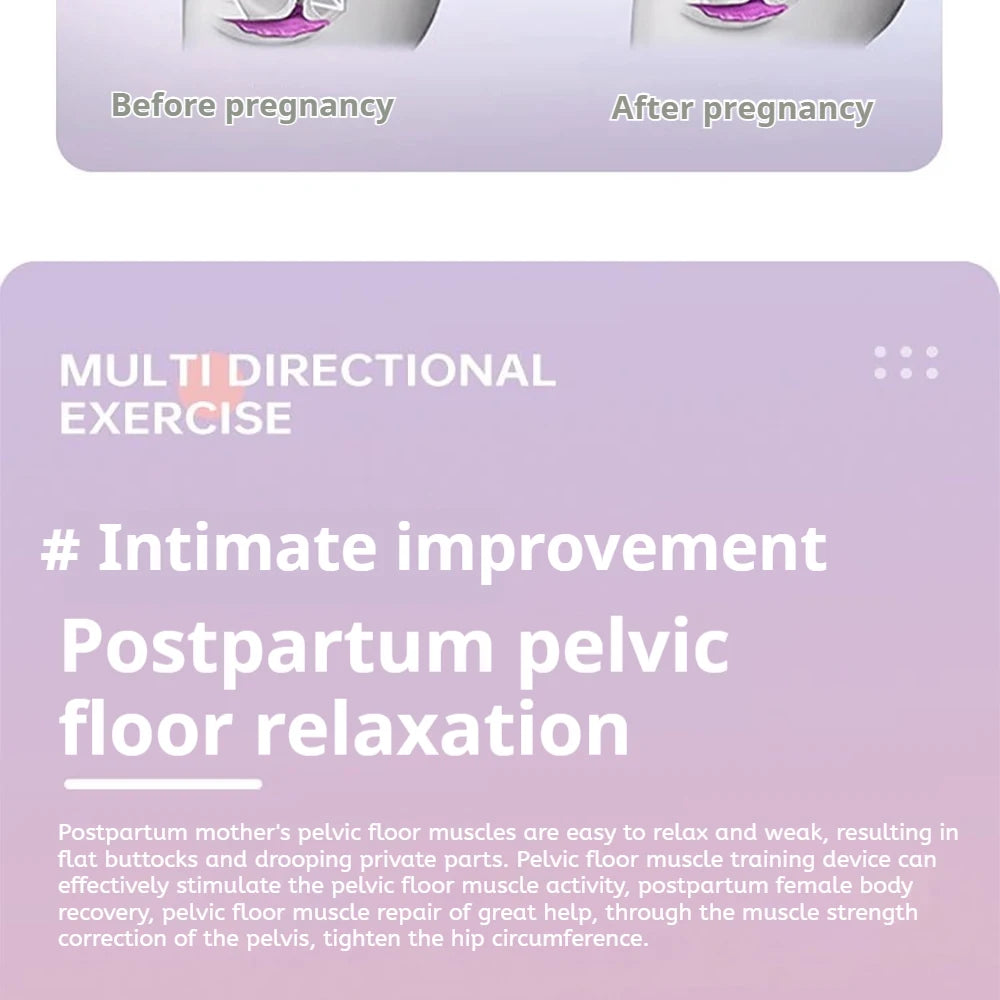 Pelvic Floor Muscle Trainer Multifunctional Leg Beauty Device Postpartum Repair Pelvic Floor Muscle Trainer Leg Clamp