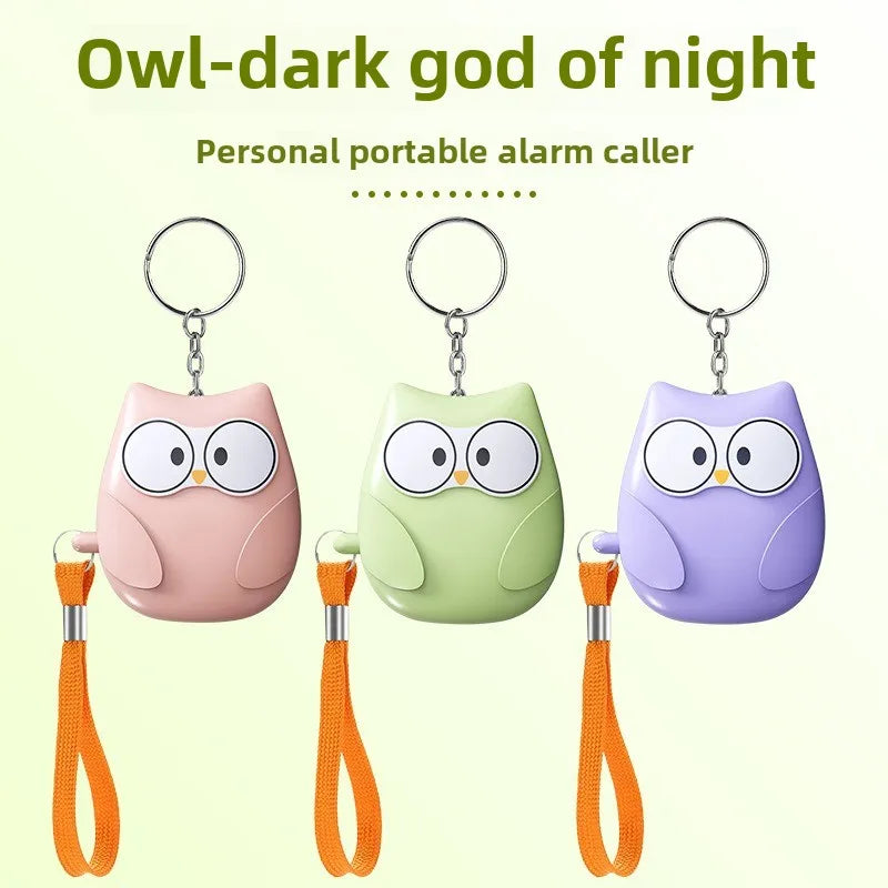 2024 Small and Easy To Carry Anti-attack Self-defence Alarm Rechargeable Battery Loud Key Chain 130db Personal Alarm