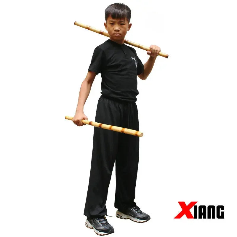 1pcs Indonesia Rattan Hard Stick Martial Arts Kung Fu Training Equipment Self Defense Unleashing Outdoor Sports 60cm Bat