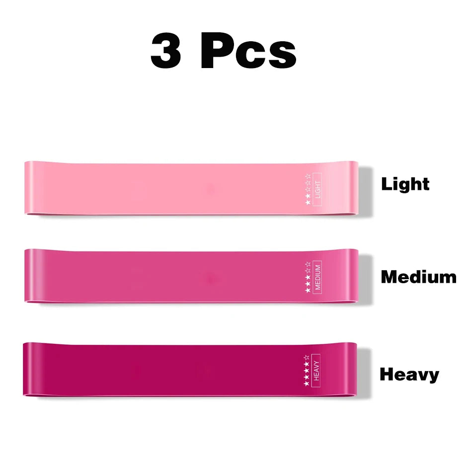 WOSWEIR Elastic Resistance Bands Yoga Training Gym Fitness Gum Pull Up Assist Rubber Band Crossfit Exercise Workout Equipment