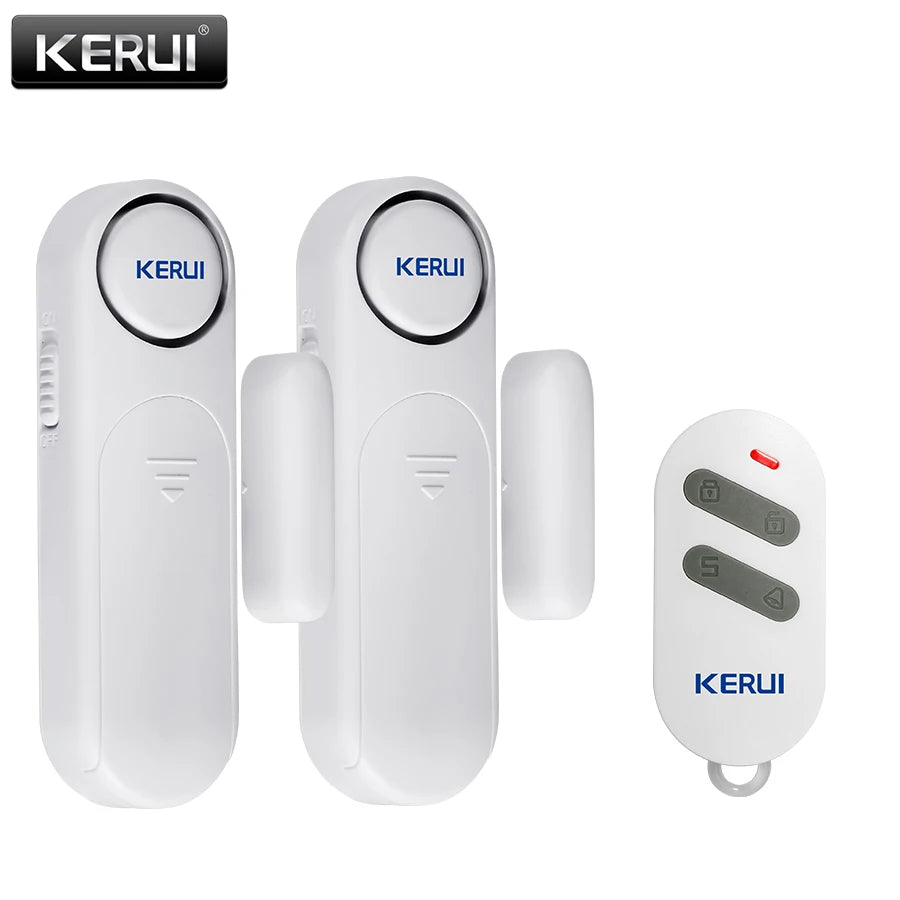 KERUI D121 Wireless Door Window Magnetic Sensor Alarm 120dB Anti-theft 300ft Remote Control Detectors Home Security Alarm System