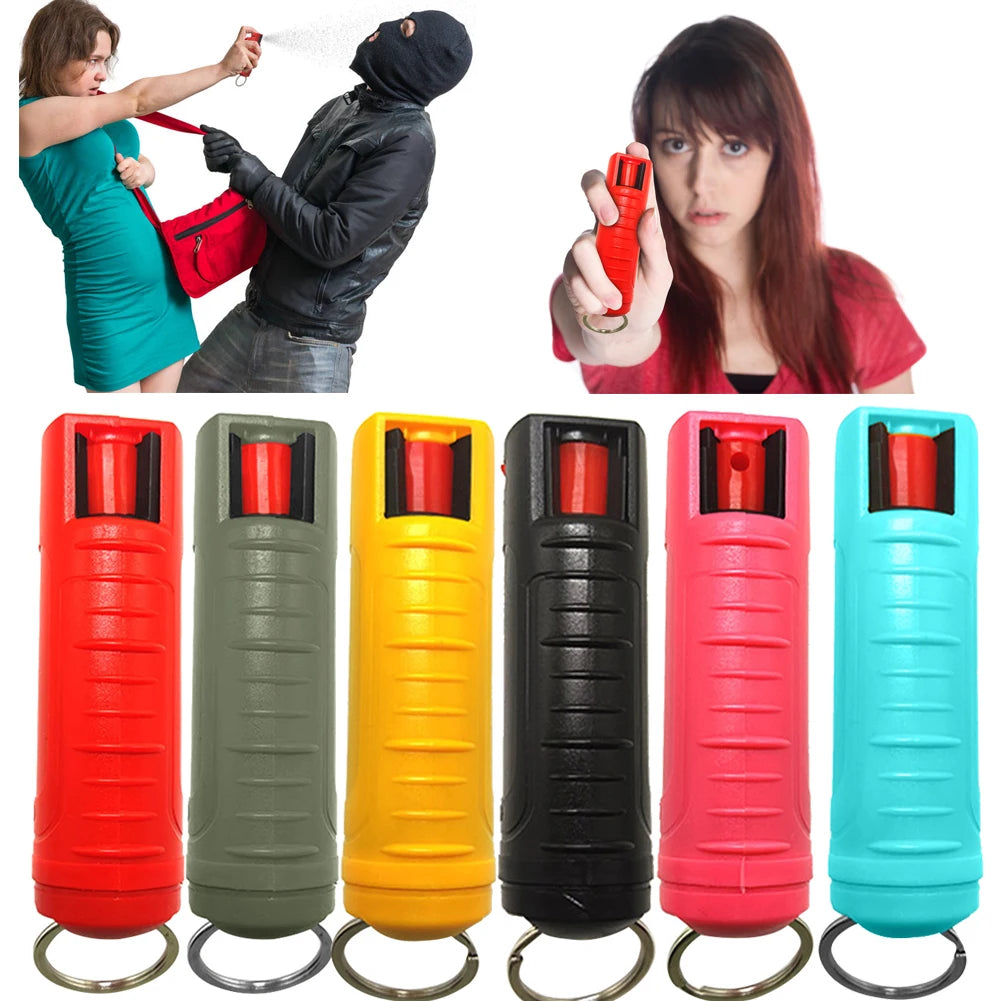 Pepper Spray 20ml Reusable Pepper Spray Empty Bottle Outdoor Emergency Case Mini Portable EDC Safety Protection Self Defense