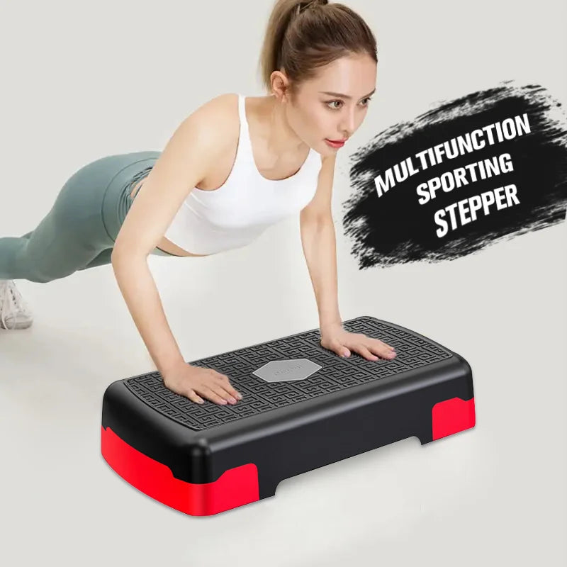 Non-slip Yoga Pedal Adjustable Aerobic Stepper Sports Balance Step Gym Workout Rhythmic Pedal Home Fitness Equipment XA160L