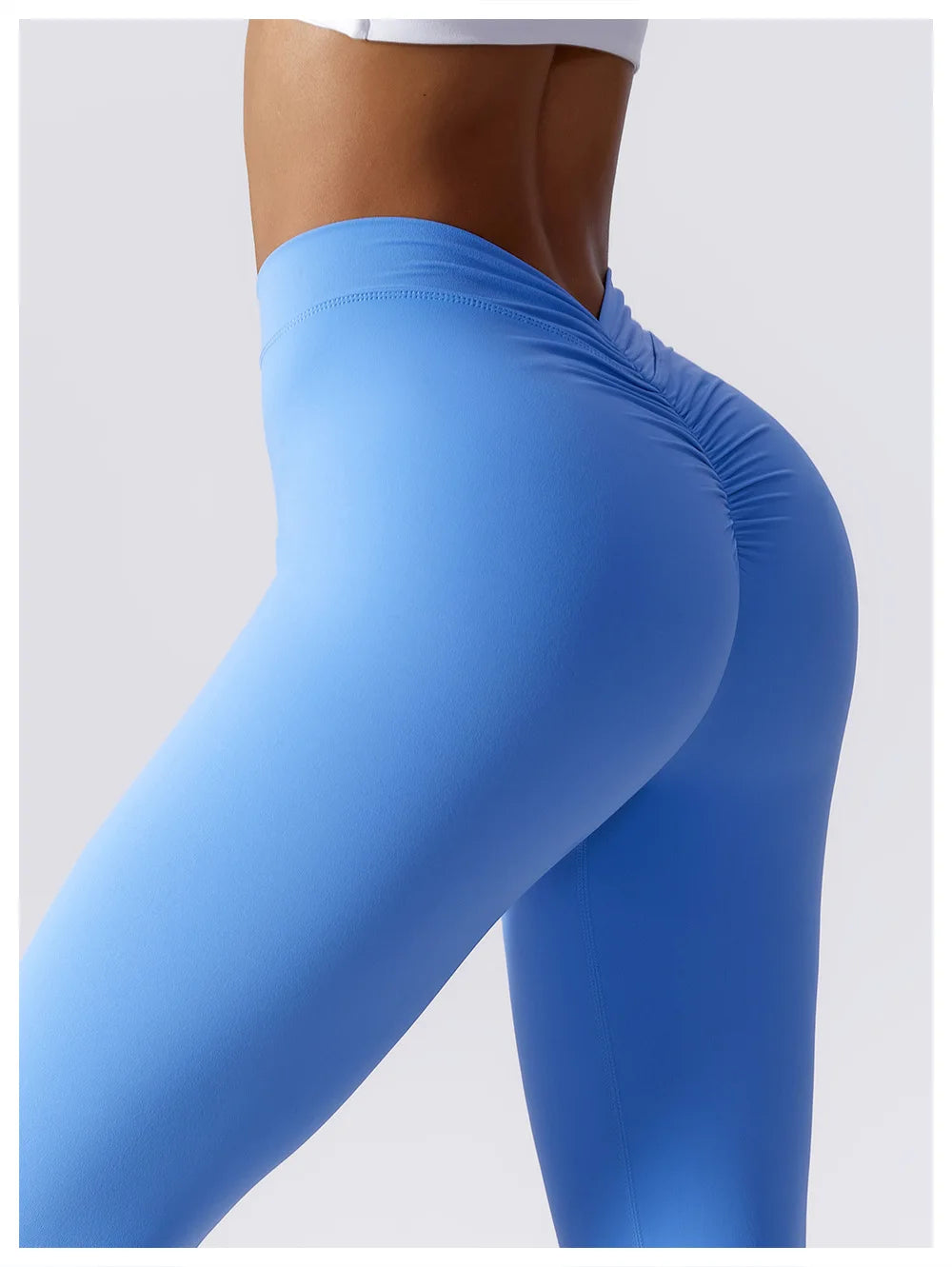 High Waist Yoga Leggings Women's Fitness Lifting Hip Leggings Push Up Fitness Sports Peach Leggings Women's Exercise Leggings