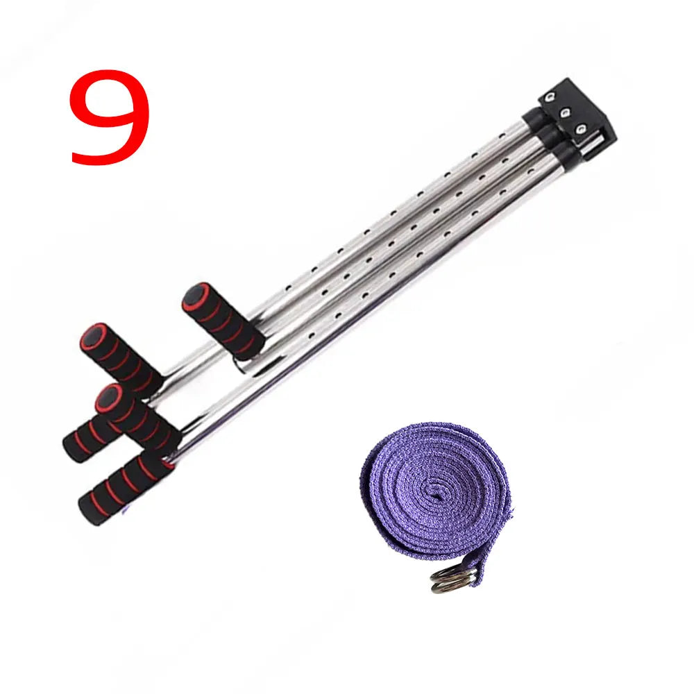 3 Bar Leg Stretcher Adjustable Split Stretching Machine Stainless Steel Home Yoga Dance Exercise Flexibility Training Equipment