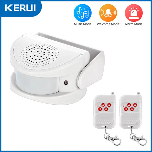 KERUI Wireless Indoor Motion Sensor Doorbell Shop Visitor Alert Chime Alarm Burglar for Business When Entering Door Opens