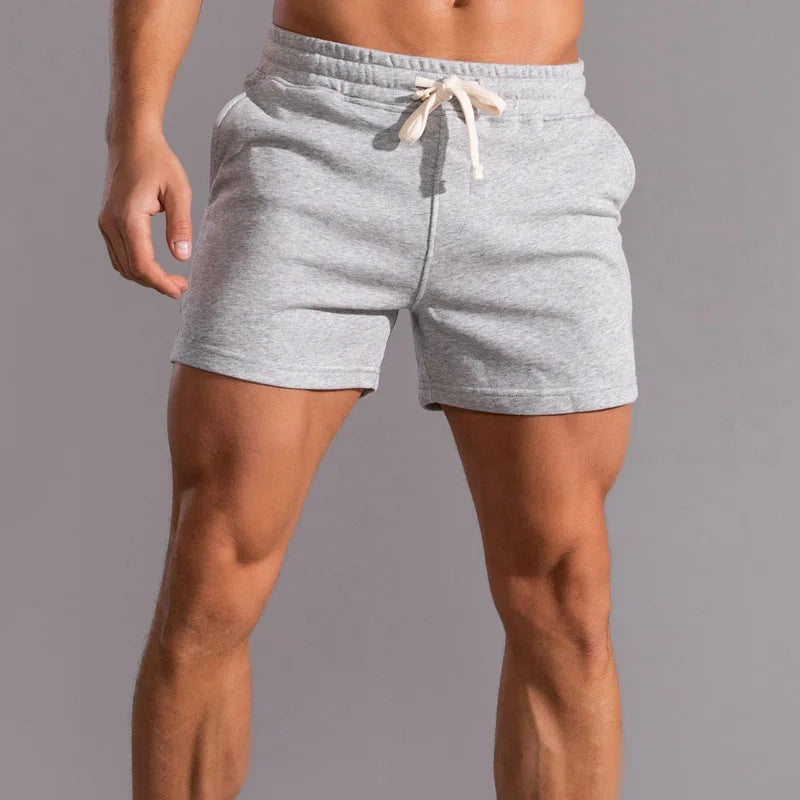 Summer Casual Shorts Men Breathable 100% Cotton Beach Shorts Comfortable Fitness Basketball Sports Short Pants Male Bermudas