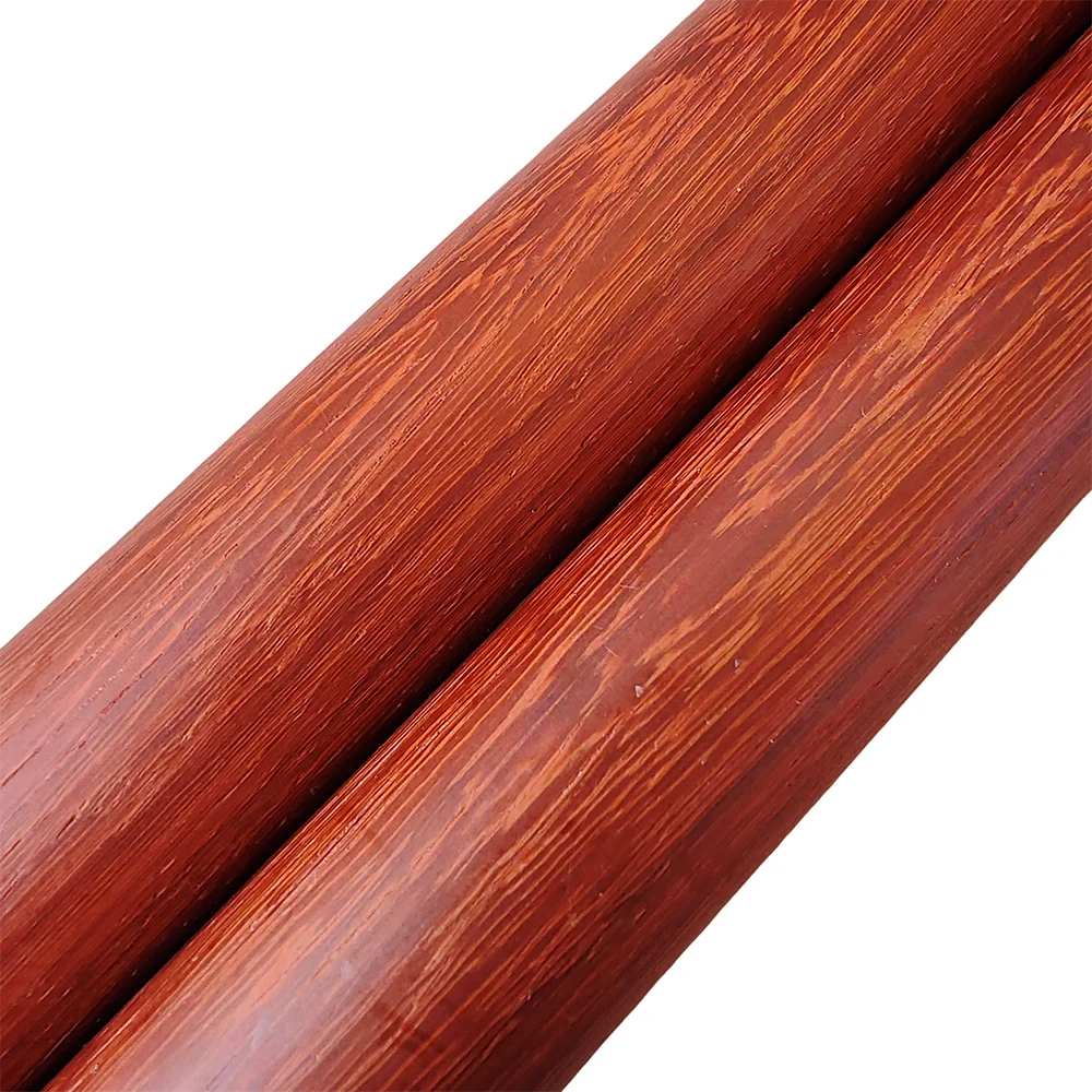 Kun Master Rosewood Staff Sticks Escrima Practice Training in Martial Arts Kungfu and Karate