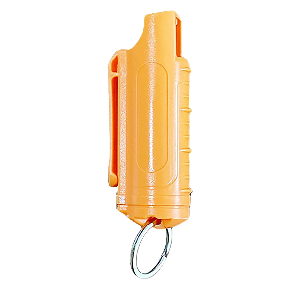 20ml Multipurpose Pepper Spray Keychain Reusable Self-Defense Outdoor Safety Keychains Plastic Personal Defense Spray for Women