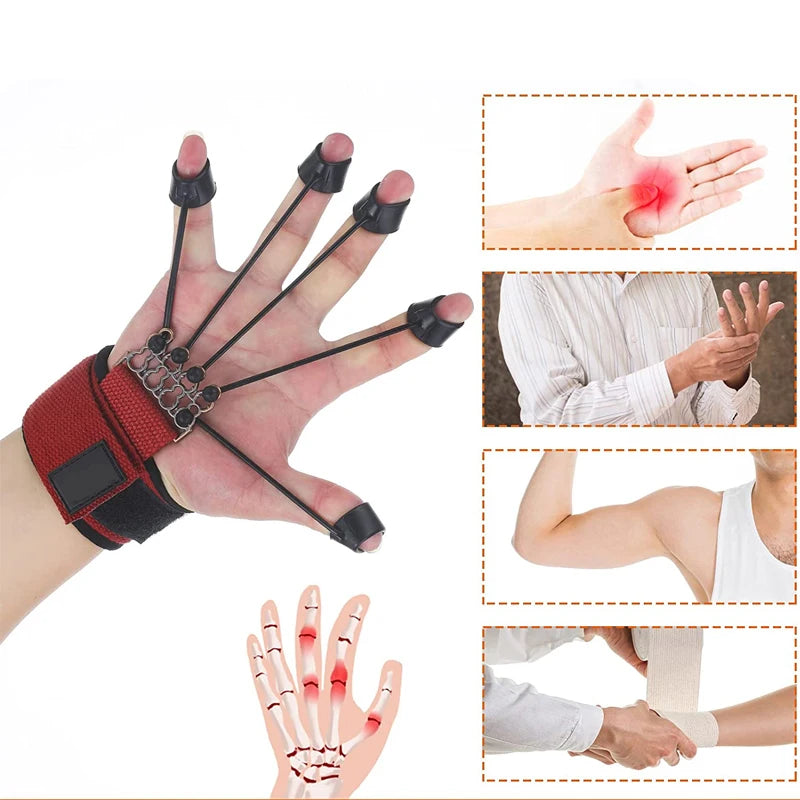 Forearm Trainer Finger Trainers Exercise for Hand Grips Gripster Arm Trainer Hand Grip Strengthener Training Strengthens Fingers