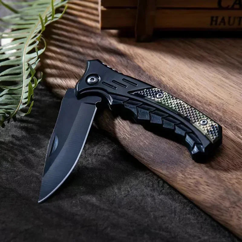 Folding Knife Outdoor Camping Survival Hunting Tactical Knife High-hardness Pocket Knives EDC Multitool Box Cutter Knife