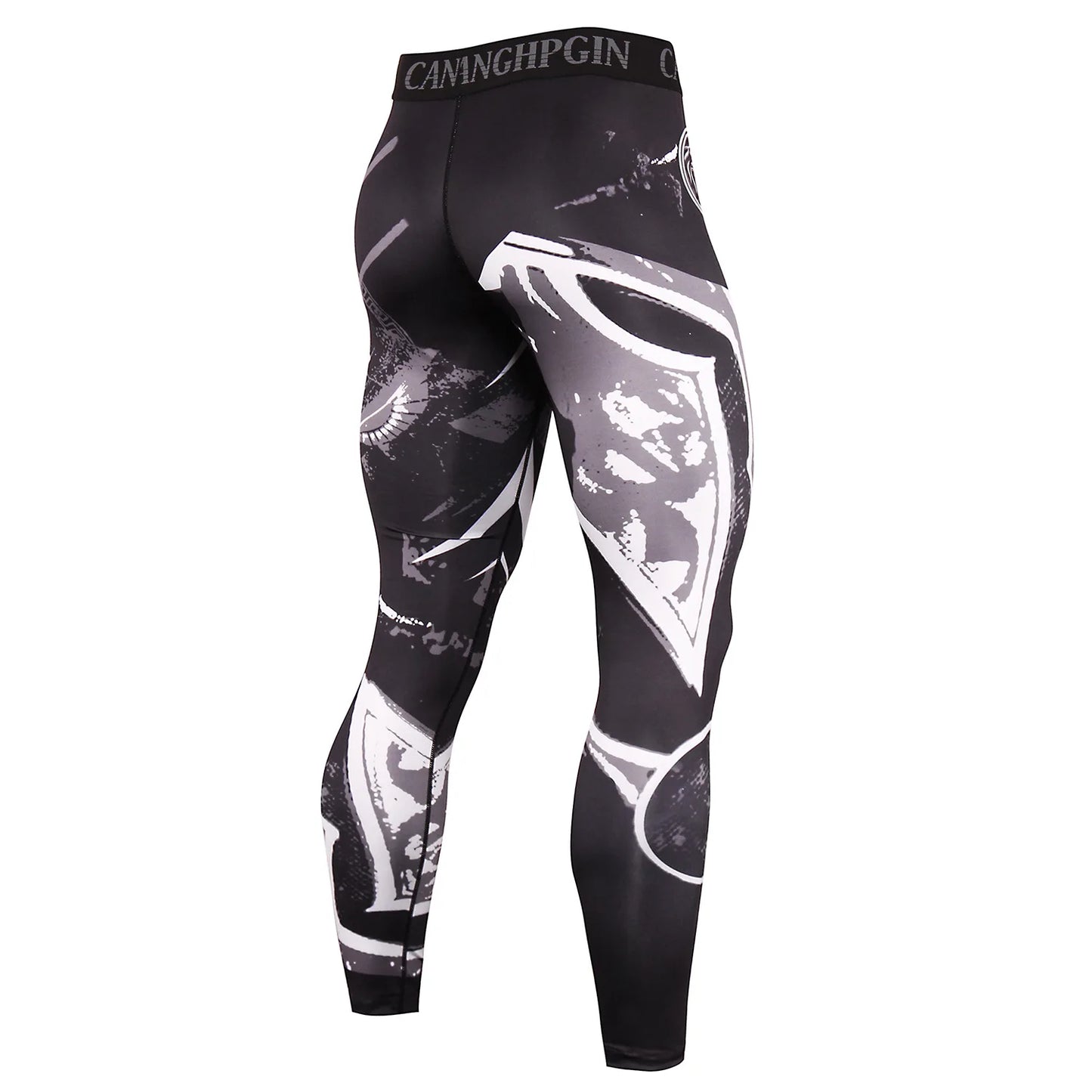 Men's Running Leggings Sportswear Quick Dry Gym Fitness Tights Workout Training Jogging Sports Trousers Compression Sport Pants