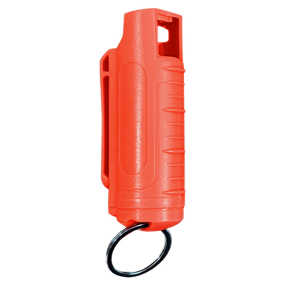 20ml Multipurpose Pepper Spray Keychain Reusable Self-Defense Outdoor Safety Keychains Plastic Personal Defense Spray for Women