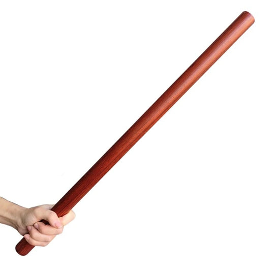 Kun Master Rosewood Staff Sticks Escrima Practice Training in Martial Arts Kungfu and Karate